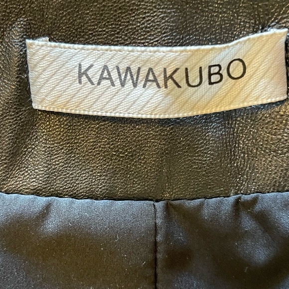 Kawakubo Lamb Leather Quilted Down feather filled Puffer Coat - Picture 8 of 12